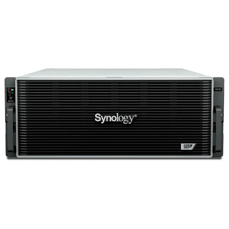 Synology PAS7700 storage all-flash NVMe com controladora redundante
