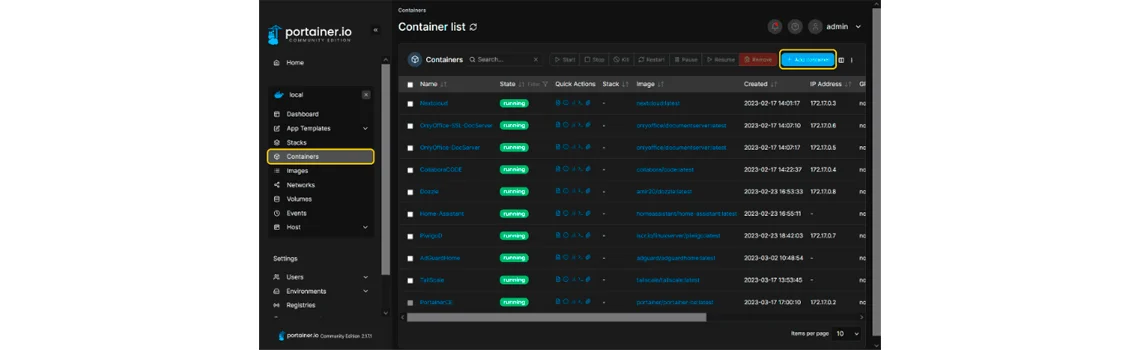 Portainer para implementações Docker mais fáceis