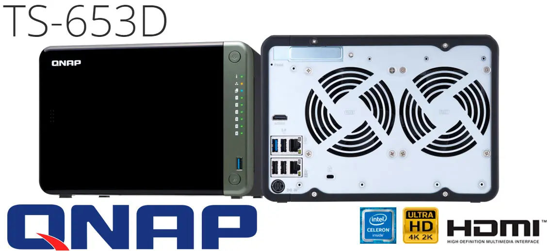 Qnap TS-653D – Storage NAS robusto para trabalhos de alto desempenho