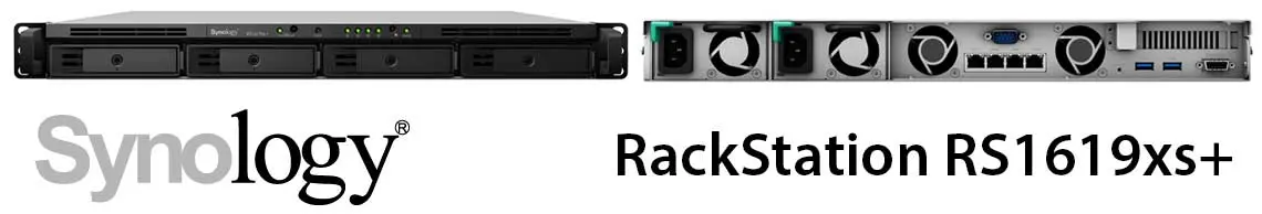 RackStation RS1619xs+, NAS 4 baias de alta performance