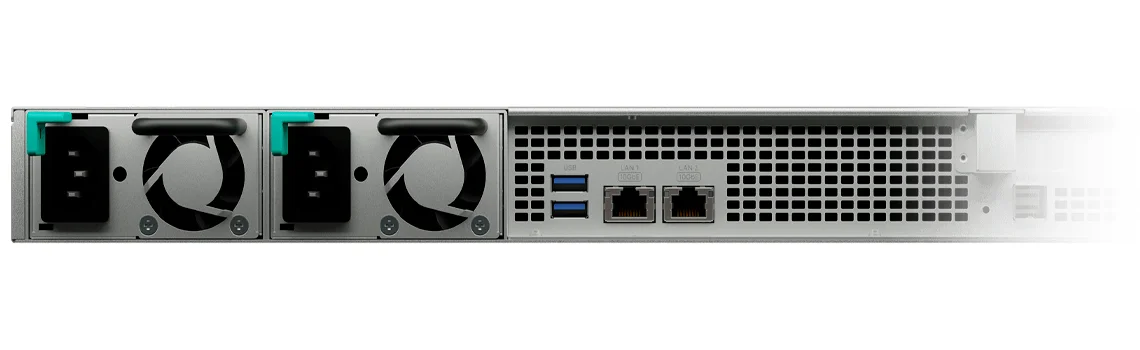 RackStation RS1626xs+ com arquitetura voltada à confiabilidade