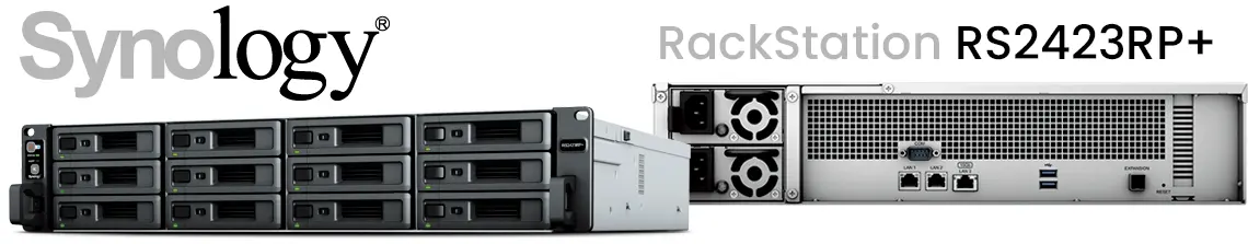RackStation RS2423RP+, solução de armazenamento centralizado