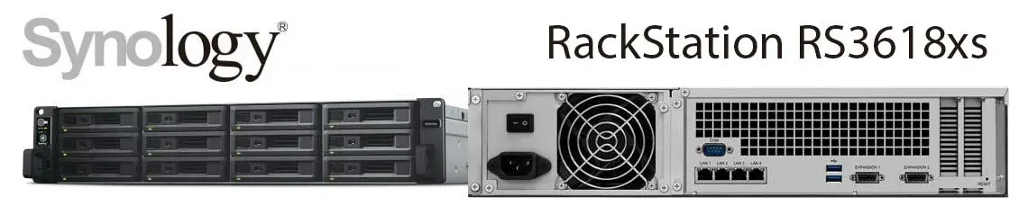 RackStation RS3618xs, servidor NAS para de backup e virtualização