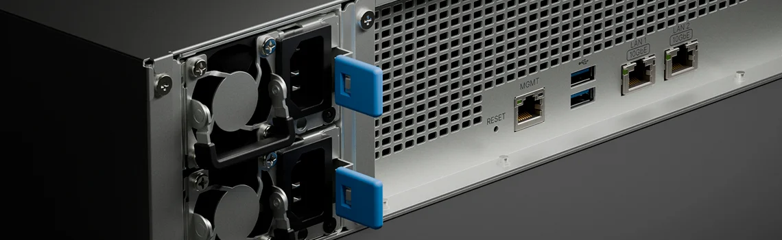 RackStation RS3626xs com arquitetura voltada à confiabilidade