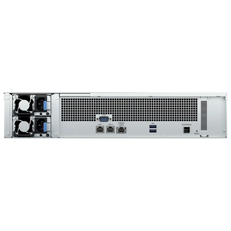 Synology RS2423RP+II RackStation - NAS 12 baias e fonte redundante