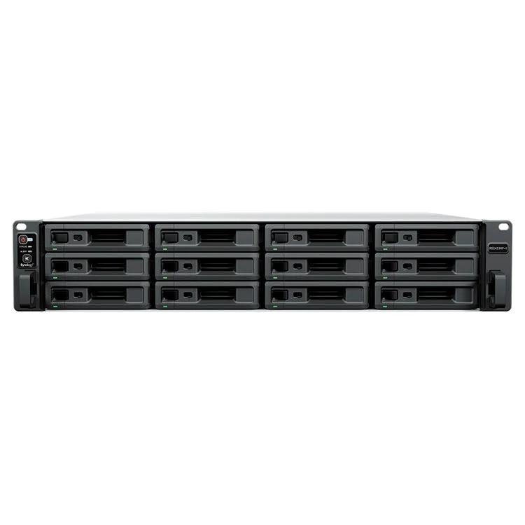 Synology RS2423RP+II RackStation - NAS 12 baias e fonte redundante