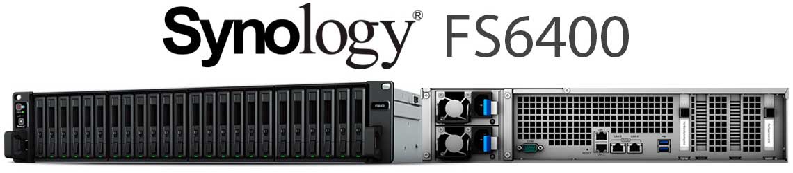 FlashStation FS6400, servidor all flash storage para banco de dados