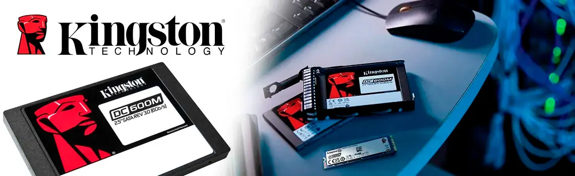 SSD Kingston DC600M 3,84TB Enterprise para uso em Data Center