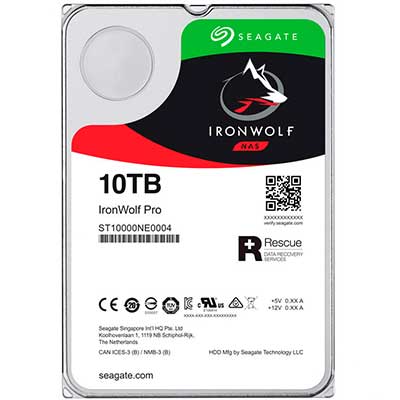 Seagate Ironwolf Pro ST10000NE0004 - HD interno 10TB SATA 7200rpm