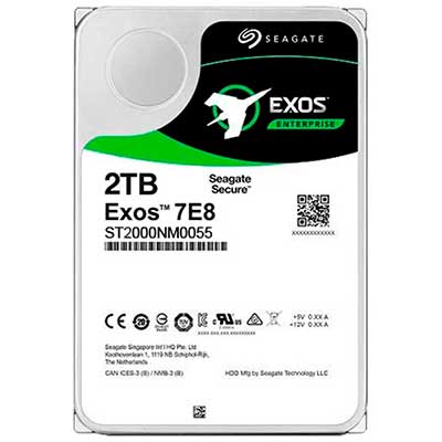 Seagate ST2000NM0055 - HD 2TB Enterprise Exos 7E8 7200 rpm SATA