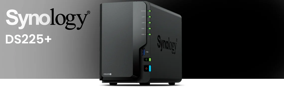 Synology DS225+ para backup, arquivos e nuvem privada em 2 baias