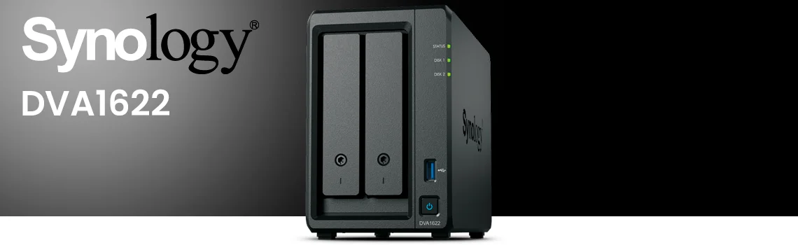 DVA1622 Synology | NVR com IA para até 16 câmeras