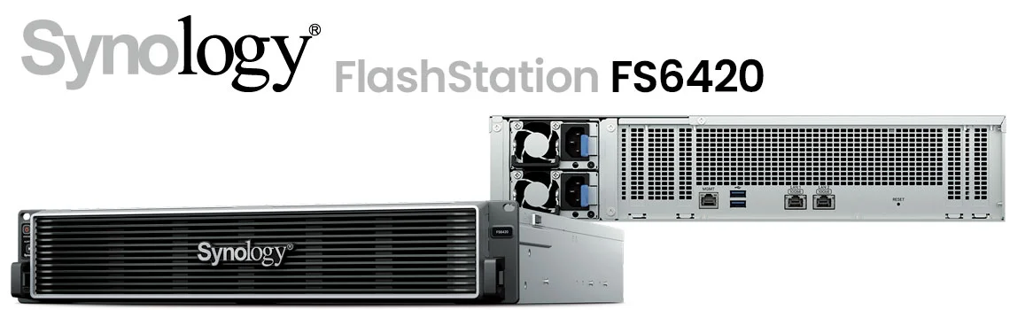 Synology FlashStation FS6420 para armazenamento all-flash de alto desempenho