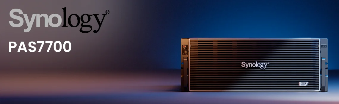 Synology PAS7700 para workloads críticos com arquitetura all-flash NVMe