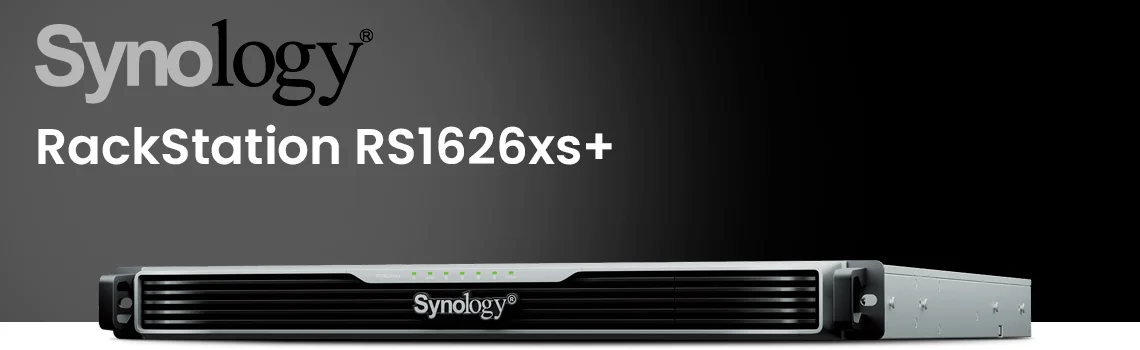 Synology RS1626xs+ para workloads corporativos com alto desempenho