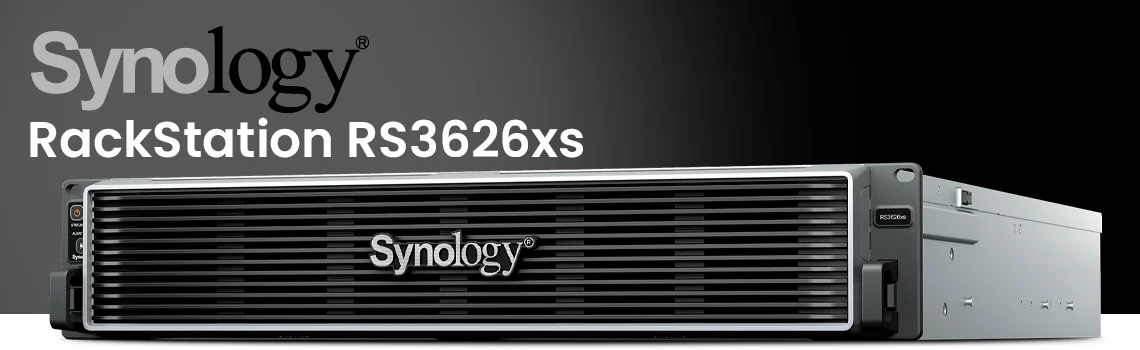Synology RS3626xs para workloads corporativos com 12 baias e alto desempenho