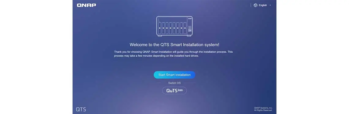 Troca de sistema operacional para o QuTS hero
