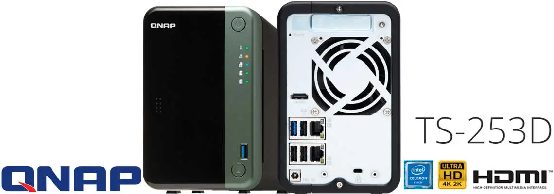 TS-253D Qnap – Storage NAS e media server com processador Quad-Core