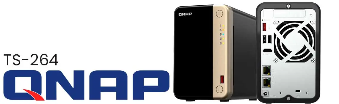 TS-264 Qnap, servidor 4-Core ideal para aplicativos de virtualização