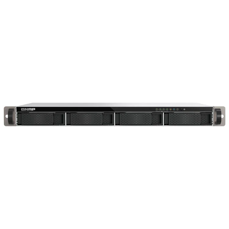 QNAP TS-432XeU NAS rack 1U 4 baias com 10GbE e 2,5GbE