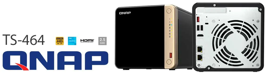TS-464 Qnap, servidor 4-Core ideal para aplicativos de virtualização