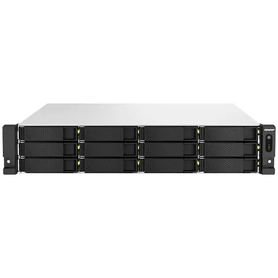 Qnap TS-h1887XU-RP - Storage híbrido 18 baias para 12 HDDs e 6 SSDs