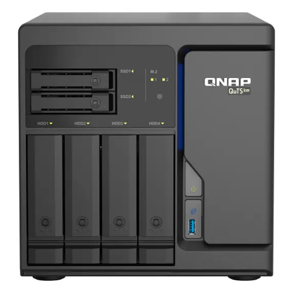 Qnap TS-h686 - Storage NAS 6 baias HDD/SSD com QuTS hero