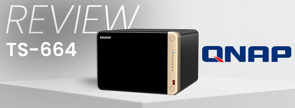 Análise Da Solução NAS Server Desktop 6 Baias - Review TS-664 Qnap