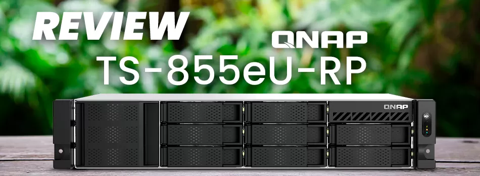 Análise Do Servidor Rackmount 8 Baias - Review TS-855eU-RP Qnap