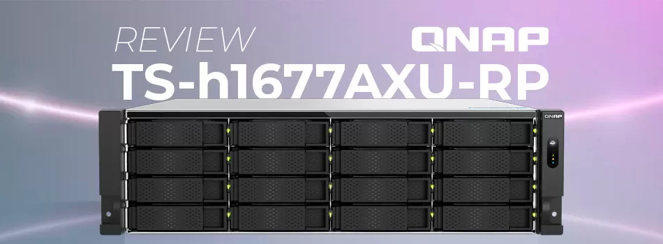 Análise sobre o NAS 16 baias para servidor de arquivos - Post Review TS-h1677AXU-RP Qnap