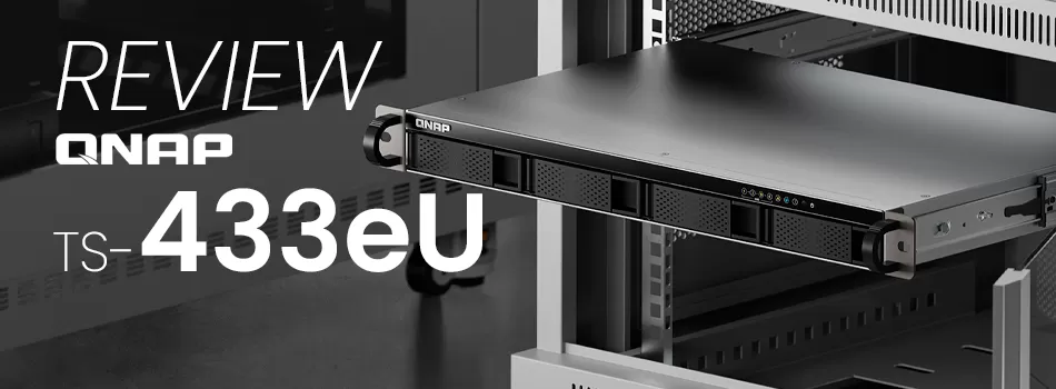 Análise Sobre O NAS 4 Baias Compacto Rackmount -Review TS-433eU Qnap