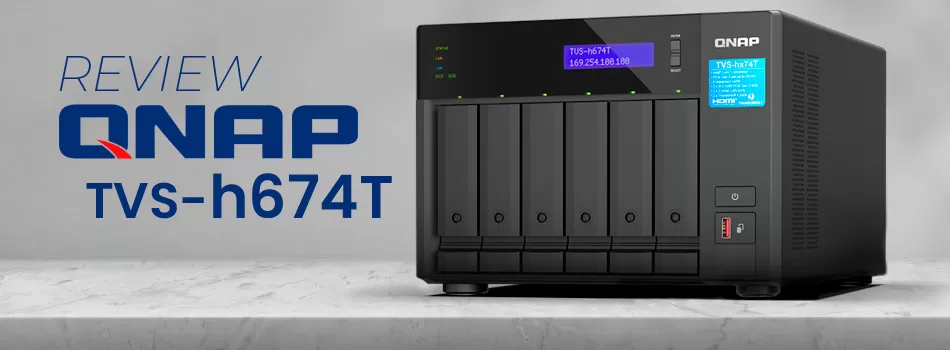 Análise sobre o NAS 6 baias com Thunderbolt 4 - Review TVS-h674T Qnap