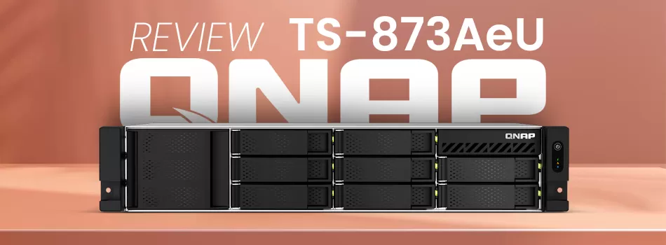 Análise sobre o NAS 8 baias rackmount - Review TS-873AeU Qnap