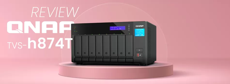 Análise sobre o servidor NAS com 8 baias e Thunderbolt 4 - Review TVS-h874T Qnap