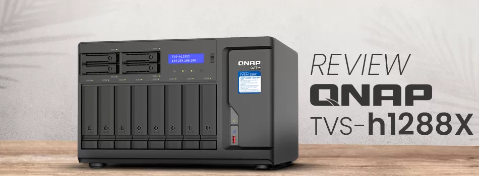Análise sobre o storage híbrido 12 baias desktop - Review TVS-h1288X Qnap