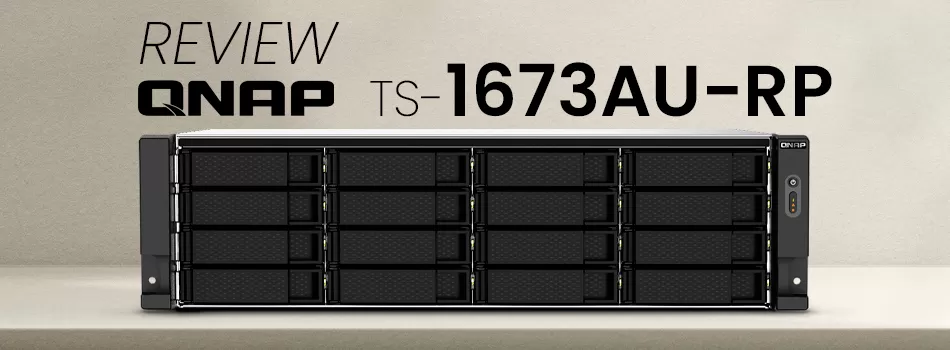 Análise sobre o storage NAS 16 baias para backup - Review TS-1673AU-RP Qnap