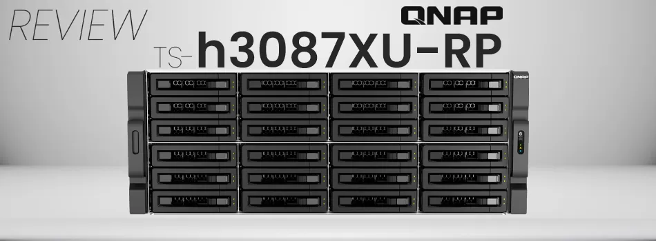 Análise sobre o storage NAS híbrido com 30 baias - Review TS-h3087XU-RP Qnap