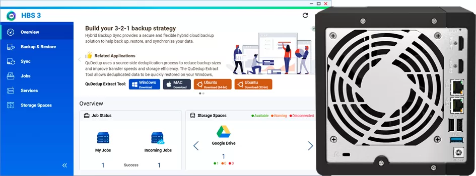 Backup E Replicação Com Cronograma Regular - Review TS-453E Qnap