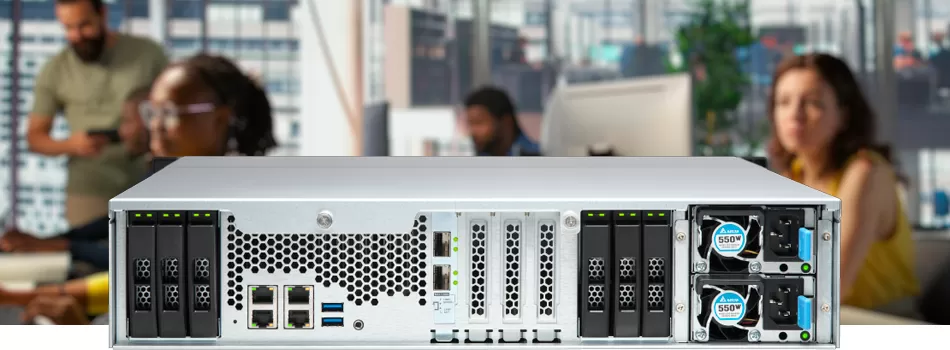 Conexão de alta velocidade 10GbE e 2,5GbE - Review TS-h1886XU-RP R2 Qnap