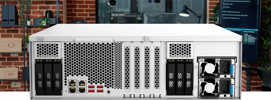 Conexões de alta velocidade 2,5GbE e 10GbE - Review TS-h2287XU-RP Qnap