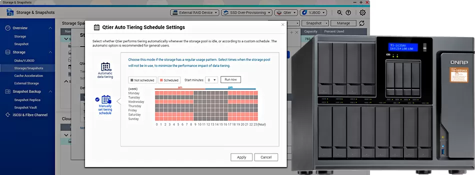 Desempenho para servidor de arquivos em carga real - Review TS-1635AX Qnap