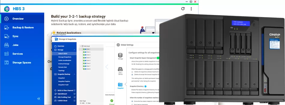 Evite a perda de dados - Review TVS-h1688X Qnap