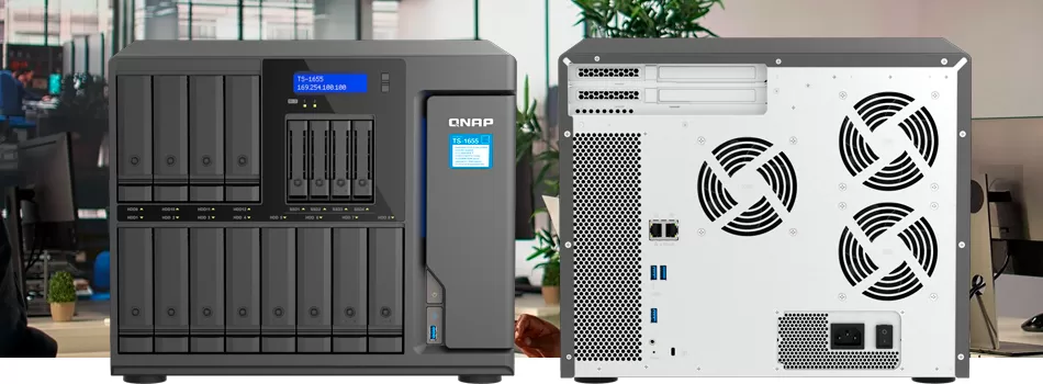 Hardware de arquitetura híbrida - Review TS-1655 Qnap