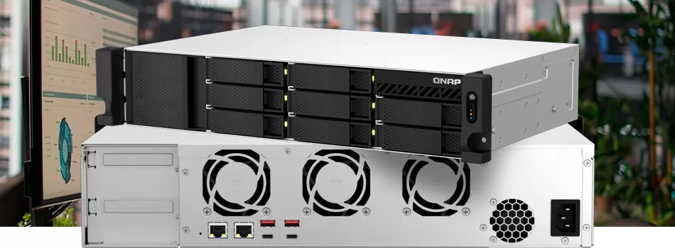 Hardware prático do storage NAS 8 baias para PME - Review TS-873AeU Qnap