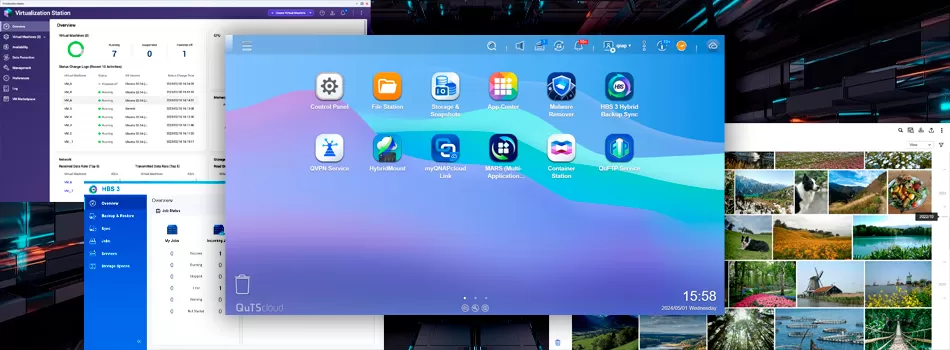 Recursos do Sistema Operacional QTS