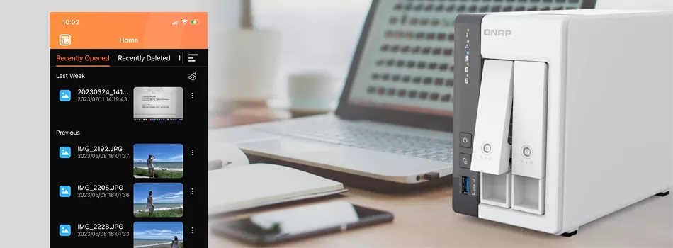 Recursos do sistema operacional e aplicativos integrados -  Review TS-216G Qnap