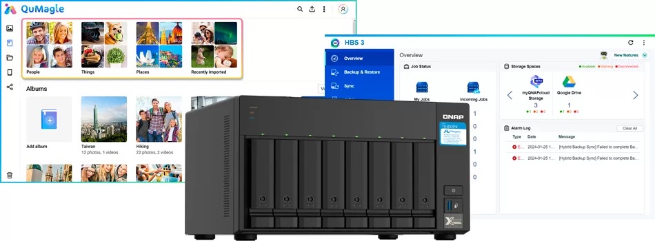 Sistema Operacional - Review TS-832PX Qnap
