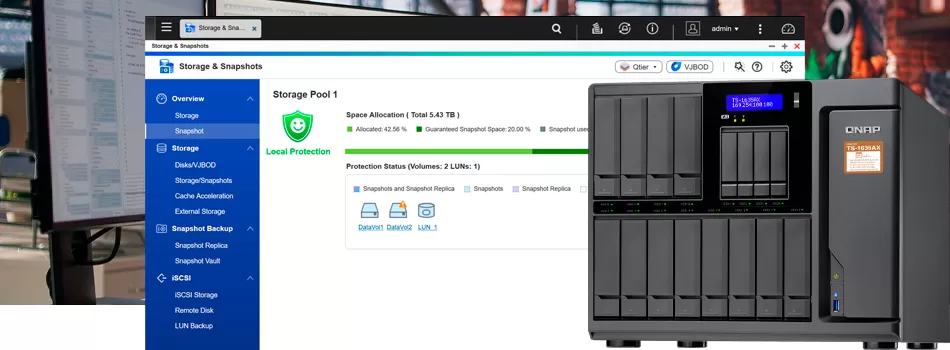 Solução para evitar a perda de dados - Review TS-1635AX Qnap