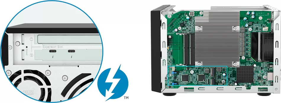 Storage com alto desempenho em 2,5GbE, NVMe e Thunderbolt - Review TVS-h874T Qnap