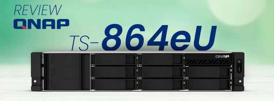 Storage Corporativo 8 Baias - Review TS-864eU Qnap
